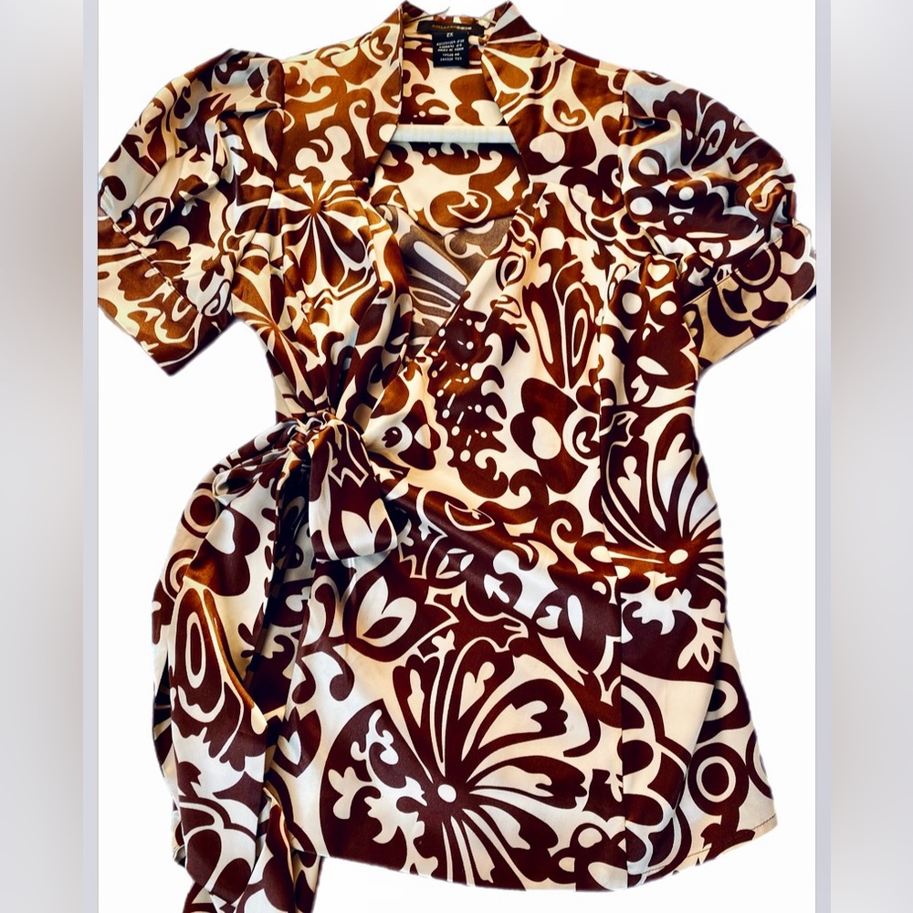 Wrap blouse